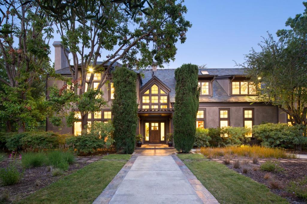 Modern Elegance With a Rustic Flair Located in the luxurious Lindenwood neighborhood of Atherton, this beautiful two-story mansion rests on gorgeous grounds of just under one acre. Subtle smart home features are integrated throughout the entire property, with an extensive network of security cameras and motion sensors. The 6 bedroom, 4 full and 2 half-bath main house makes an exceptional indoor-outdoor connection and embodies the spirit of the idyllic Ahwahnee Hotel mixed with hints of Frank Lloyd Wright influence. A detached 1 bed, 1.5 bath guesthouse and 3-car garage provide more space, while the backyard features a large pool, outdoor kitchen, putting green, and variety of lush plants and fruit trees. In this desirable location, youll be mere minutes away from Flood and Holbrook-Palmer Park, top Silicon Valley headquarters, and world-class schools.