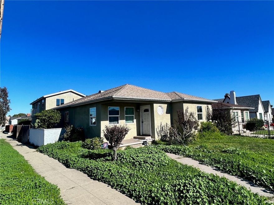 Two Homes on One Lot – Incredible Income Opportunity!
Discover exceptional value with this rare dual-residence property featuring two separate homes, each offering 3 bedrooms and 2 bathrooms. Perfect for investors, multi-generational living, or those seeking rental income, both units will be delivered vacant, allowing full flexibility for occupancy or leasing. The rear home is a newer construction, boasting a two-story layout with modern finishes and an attached garage. The front home offers a classic layout with great potential to customize or update to your taste. Located in metropolitan Los Angeles, this property sits just minutes from the 110 and 105 freeways, providing quick access to Downtown LA, LAX, the South Bay, and beyond.

Priced for a fast sale—don’t miss this exceptional opportunity to own two homes on one lot in a high-demand area!