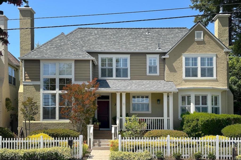 Rare offering in Santa Cruz's Upper Westside! Just minutes to UCSC, University Terrace Park, Westlake School, abundant trails for hiking and mountain biking, World Class Surfing at West Cliff, sandy beaches, and more! Located in Westmont Place, this spacious 4-bedroom, 3.5-bath home is over 2,300 sq ft and offers a host of desirable features. All living area and primary suite are located on the ground level. This home has it all.... living room with high ceilings, separate family room, and a formal dining room as well! 2 gas fireplaces, cozy covered sitting porch, private courtyard with stone patio, outdoor fireplace, and all lovely landscaped with privacy. Beautifully appointed kitchen with center island, quality cabinets, quartz counters, gas cooktop, crown molding, lots of light, and full of charm! Westmont Place...with community amenities that include heated pool, nice common areas, and beautifully maintained grounds. Attached 2-car garage with loads of built in cabinets and EV charger. Primary suite with French doors that open to a garden-like courtyard, a gorgeous newly remodeled bath, and large walk in closet. Upstairs office/bedroom with built-ins that's full of light. True pride of ownership...and the original owner! You are going to love this special property!