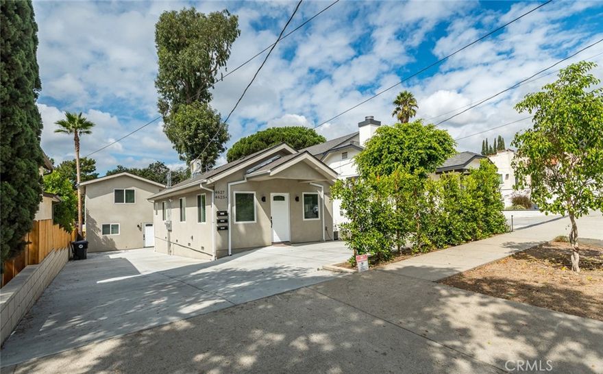 Be the first to enjoy this complete remodel, taken down to the studs and rebuilt with modern comfort in mind. Virtually everything is brand new, offering a fresh and move-in ready home.  The spacious kitchen is a highlight, including stainless steel appliances, refrigerator, range, microwave, and dishwasher, and also features quartz countertops and ample cabinetry.  Private laundry in the unit and comes with a washer and dryer. This home is the lower part of an up-and-down duplex, meaning there are no shared vertical walls for added privacy. Tenants will also enjoy use of the common outdoor space—ideal for relaxing or gathering outdoors.  A rare opportunity to lease a newly renovated home in the heart of La Crescenta.