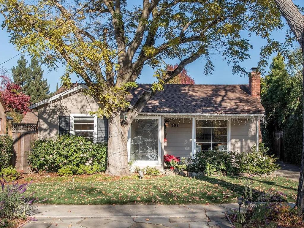 Rarely Available Allied Arts 4 bedroom/2 bath home in the heart of Allied Arts, this home combines traditional appeal with modern living. The fabulous floor plan is open and bright with a unique stained glass window entrance that invites you home. Enchanting lush garden in the front and back yards filled with antique Camellia, Ilex and hydrangeas. Master bedroom with views of the back yard and beyond. Lovely natural light throughout entire home. Large outdoor deck is ideal for entertaining. Elegant crown molding and baseboards - Beautiful Wood floors-Double pane windows throughout- Separate Living room with fireplace -Large Level Back Yard-Custom built driveway gate -Spacious Outdoor Living and Entertaining areas-Potting Shed with Separate Outdoor Sink for Gardening Enthusiasts-Close Proximity to downtown Menlo Park, downtown Palo Alto, and Stanford bike bridge-M.P. Schools