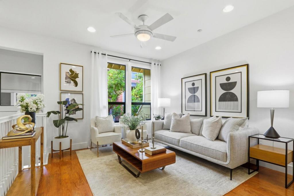 Welcome to this charming Townhome located in the desirable city of Palo Alto, with Gunn High School.  Spanning 1,563 square feet, this residence offers a comfortable and inviting living space with 3 bedrooms and 2 full bathrooms. The well-appointed kitchen is ideal for culinary enthusiasts, featuring ample cabinetry and modern appliances. The home boasts attractive flooring throughout, providing both style and durability.   For added convenience, a dedicated laundry area is included, simplifying household chores. This property is situated on a minimum lot size of 759 square feet, offering a manageable outdoor space for leisure or gardening.  Families will appreciate that the home is located within the Palo Alto Unified School District, ensuring access to local elementary schools. Additional amenities enhance the quality of life in this residence, making it a wonderful opportunity to own a home in this vibrant community. walk to shopping, Low HOA dues, and a prime location near Stanford, Caltrain, Google, Facebook, and top shops and restaurants.