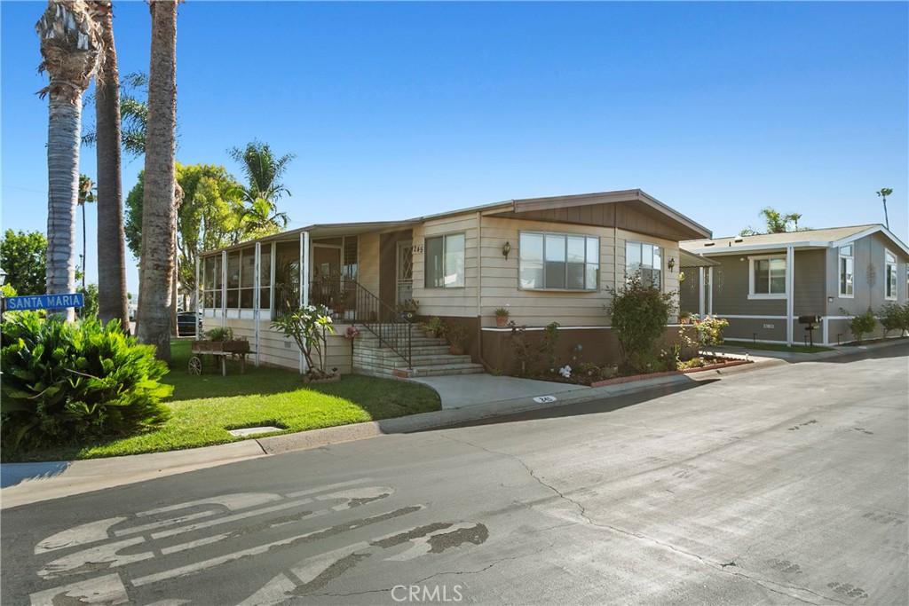 Welcome to one of the best locations in the whole park! This highly sought out 55+ community allows the second person to be 18 years or older. This private corner lot gets a fantastic breeze and a good view from an amazing screened in porch. Two spacious bedrooms and two full baths. The guest shower is easily accessible with no stairs just go right in; the master bath offers a walk-in tub/shower combo. The kitchen is in the heart of the home with lots of cabinets and island. Inside laundry room. El toro estates has amazing amenities to offer its residents like large, heated swimming pool, spa, exercise room, library, Pool tables and monthly events to get to know your neighbors. Parks requires 680 plus credit scores, 3x the space rent in provable monthly income and pets cannot be over 20 lbs. each.