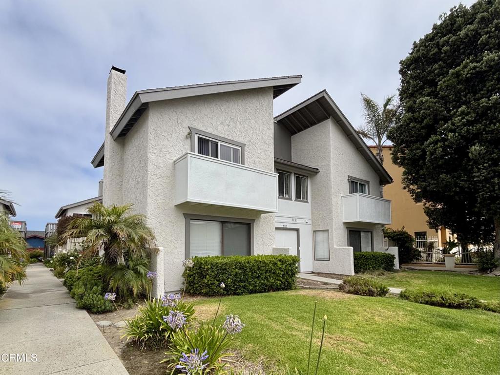 Live just steps from the sand in this spacious and sun-filled 1 bedroom, 1.5 bath townhome located on a quiet street in the heart of Oxnard Shores.Step inside to a bright and open living room featuring a cozy gas fireplace, durable vinyl flooring, and a sliding glass door that opens to your private front patio--perfect for enjoying ocean air and morning coffee. Just beyond is a well-appointed kitchen and dining area with another sliding door leading to a sunny back patio. A convenient half bathroom on the main level adds comfort and functionality for you and your guests.Upstairs, a versatile loft space offers the ideal setup for guests, a home office, or a second lounge area. The full bathroom and spacious primary suite complete the upper level, offering generous closet space and access to a private balcony where you can soak up the coastal breeze.Enjoy the relaxed rhythm of beachside living with the ocean just a short stroll away--and when you're ready for a change of pace, you're also within walking distance of local shops, cafes, and dining.This is your chance to make a move to the coast and call this charming townhome your own.