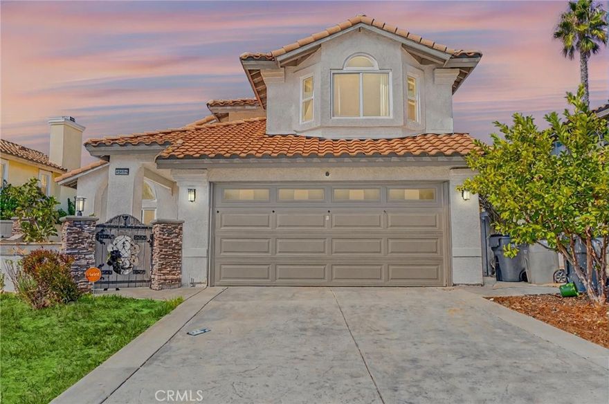 Welcome to this beautifully updated home in the desirable California Oaks community of Murrieta — perfectly situated near award-winning schools and local amenities. Move-in ready and impeccably maintained, this home offers both style and comfort from the moment you step inside.

You’ll love the warm elegance of the brand-new Birchwood flooring that flows seamlessly throughout the home, creating a cohesive and inviting feel. The interior has been freshly painted and features soaring ceilings, upgraded chrome hardware, and energy-efficient dual-pane “E-3” windows and French doors for year-round comfort.

Enjoy modern living with a new SMART thermostat, a thoughtfully designed laundry room complete with built-in cabinetry and a utility sink, and ample storage space both upstairs and down. The updated guest bathroom showcases a sleek floating vanity, adding a touch of contemporary charm.

This home truly combines thoughtful upgrades with everyday functionality — a perfect place to start your next chapter in Murrieta.