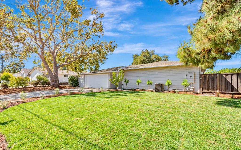 Prime location! Walk to top Los Altos schools Almond and Los Altos High and quick bike to Egan. Walk to Whole Foods, Safeway, coffee, banks, pharmacies, an evening stroll to the restaurants at the San Antonio Center, and under a mile to charming downtown Los Altos with all of its events! Move right in with new interior paint, nice hardwood floors, double pane windows, and then update as you go. Light, bright, and sunny with lots of windows and an excellent open floorplan; open kitchen-family room, wonderful large living room, and a full indoor laundry room. Large lot with a fun courtyard, covered rear patio for outdoor dining and a big private backyard ready for your ideas! Do not miss this one!