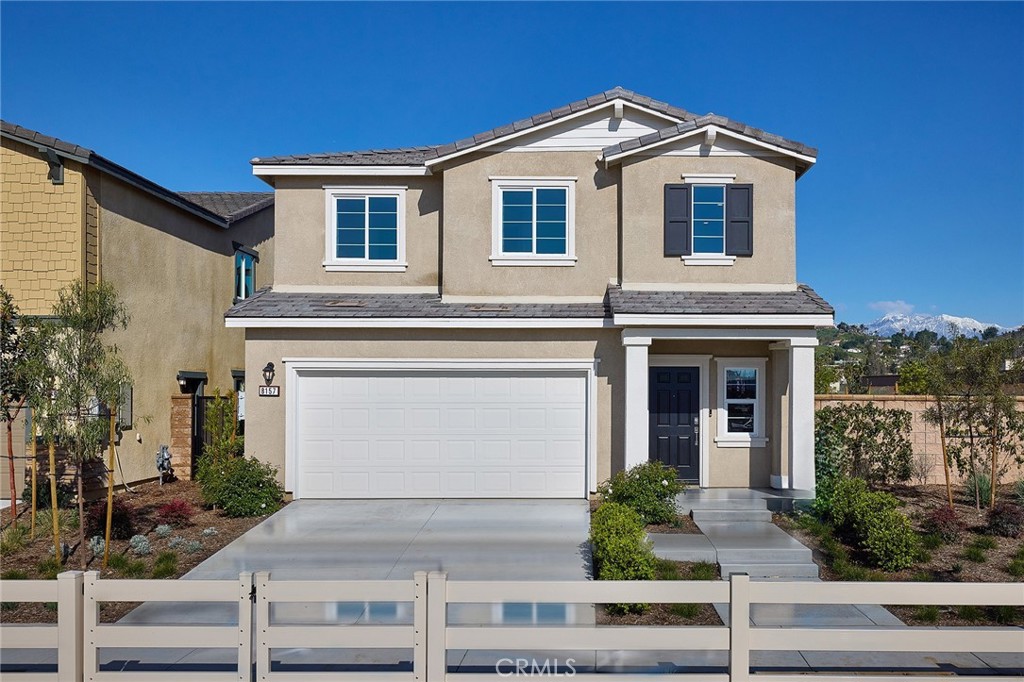NEW CONSTRUCTION - SINGLE-FAMILY HOMES – QUICK MOVE HOME!! Welcome to Rock Rose, located in the city of Jurupa Valley. This new home community features beautiful one and two-story single-family homes ranging from 1,361 sq. ft. to 2,516 sq. ft. With up to 5 bedrooms and 3 bathrooms there is more than enough space to cater to your lifestyle. This Residence 2516 Home offers a spacious open-concept great rooms, kitchen and dining areas perfect for entertaining friends and family and includes large, kitchen island, stainless-steel appliances including cooktop, oven, dishwasher, and microwave/hood, granite kitchen countertops, and so much more. The convenient and spacious MAIN FLOOR BEDROOM AND FULL BATH offer plenty of space for guests or can double as a home office, craft space and more. The second floor features a very large LOFT, spacious additional bedrooms, a full bath with dual sink vanity and a Primary Bedroom and Bathroom that feel like a Retreat! Among the features and finishes, homeowners will appreciate is the unparalleled peace of mind in owning America’s Smart Home, Home is Connected. Smart Home features can be conveniently controlled though one application to stay connected to home around the clock.