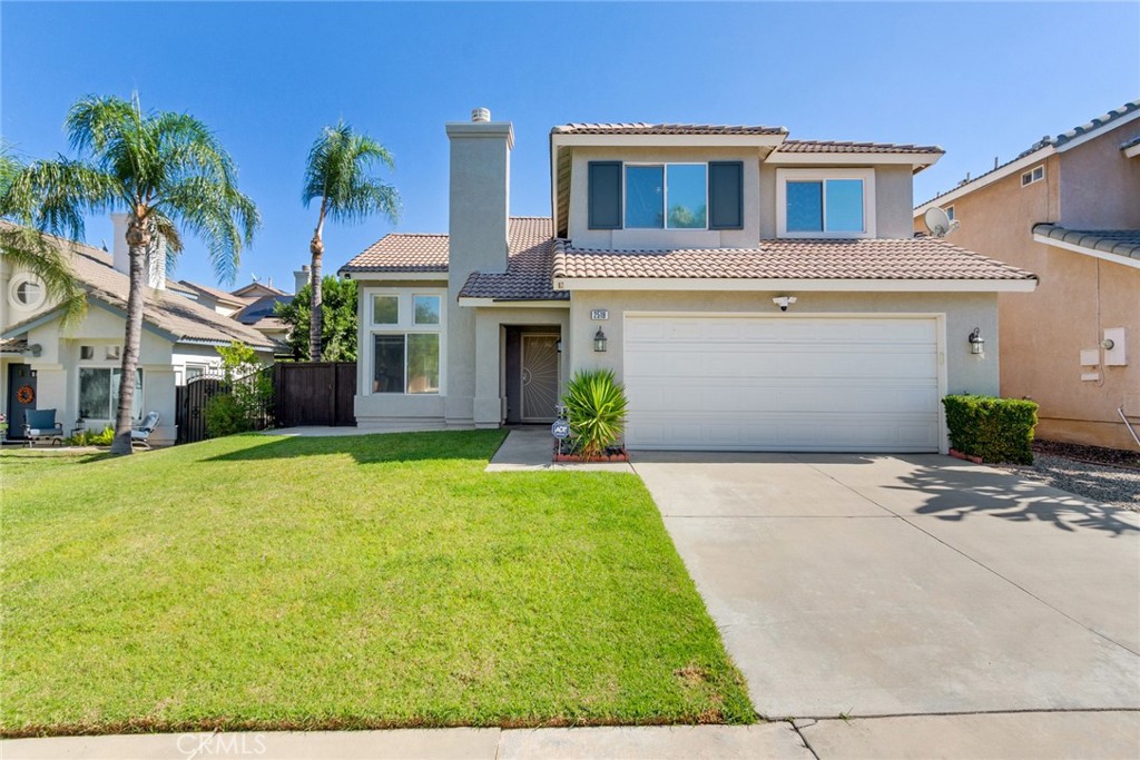 Welcome to 2419 Sena Street in beautiful Corona! This well-maintained 3-bedroom home with a spacious loft combines comfort, upgrades, and convenience in one inviting package. Thoughtfully designed and move-in ready, it offers the perfect blend of function and style in a desirable neighborhood.
Step inside to an inviting living room with a cozy fireplace, upgraded tile and laminate flooring, and vaulted ceilings. The open layout flows easily into the dining area and kitchen, which features tile counters, a newer stainless sink with new faucet, a new microwave, upgraded window treatments, and an eat-in breakfast bar—perfect for casual meals and entertaining. Two sliding doors lead to the backyard, creating seamless indoor-outdoor living. A downstairs laundry room adds everyday convenience. Also downstairs you will find a half bath which serves the whole downstairs and an under the stairs spacious closet as well.
Upstairs, you’ll find three comfortable bedrooms plus a versatile loft ideal for an office, gym, or play area. The primary suite offers generous space, two large closets, and ample natural light, creating a relaxing retreat. Also attached is an ensuite bathroom with updated lighting, sink hardware and new toilet. Down the hall from the master you will find excellent storage, a guest bath featuring a shower tub, with new lighting, new faucet, new toilet and newly painted cabinetry. At the front of the home past the guest bath you have two good size bedrooms. Recent improvements also include a newer HVAC system, whole house fan, attic insulation, carpet, hot water heater,  lighting, as well as brand-new patio covers. The beautifully landscaped front yard adds curb appeal, while the backyard offers a peaceful outdoor escape with fruit trees including key lime and blood orange, plus a stunning Japanese maple that provides color and character year-round.
Located within walking distance to Foothill Elementary School and close to parks, shopping, and commuter routes, this home also enjoys a low HOA of just $65 per month.
Beautifully maintained and thoughtfully upgraded, This is the perfect place to call home.