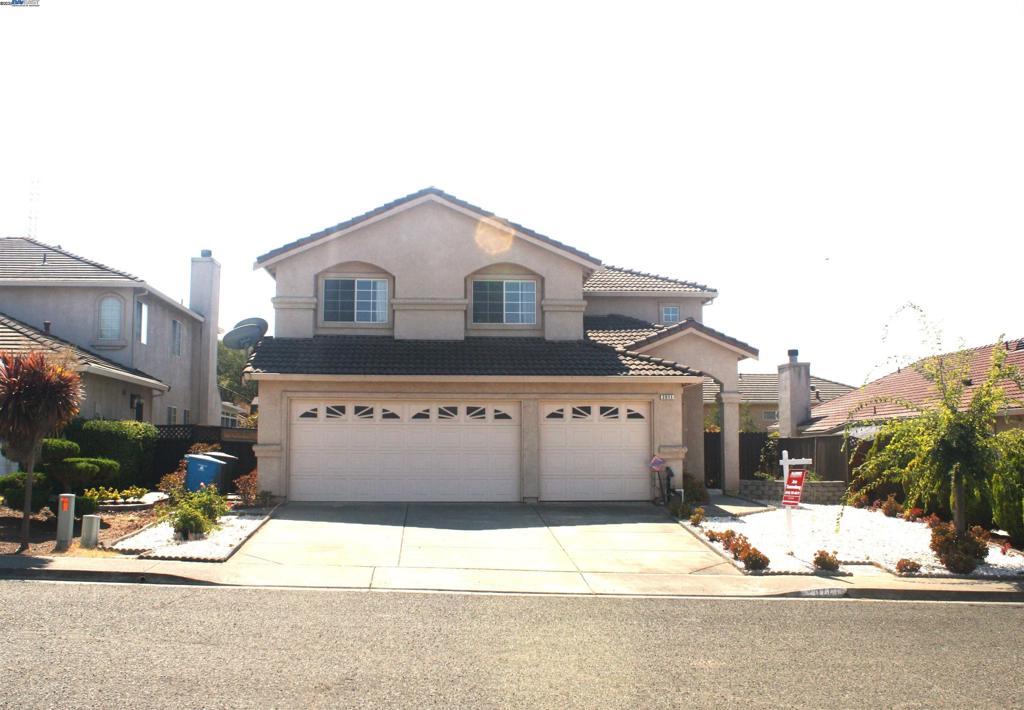 Spacious two-story home in the desirable Northgate community, offering 5 bedrooms and 3 full baths, including a convenient downstairs bedroom and bath. With 2412 sq. ft. of living space and a 5,240 sq. ft. lot, this residence features a separate living/dining area, soaring cathedral ceilings, and an open kitchen with tile flooring, an eat-in area, and an adjoining family room area. Upstairs, find additional bedrooms, a laundry room located on the second floor. Enjoy the 3-car garage, low-maintenance concrete patio with mature fruit trees. Nestled on a serene cul-de-sac, this home enjoys proximity to schools, shopping, golf courses, and quick freeway access. Original owners-- motivated to sell--have cherished this home, making it ready for its next chapter.