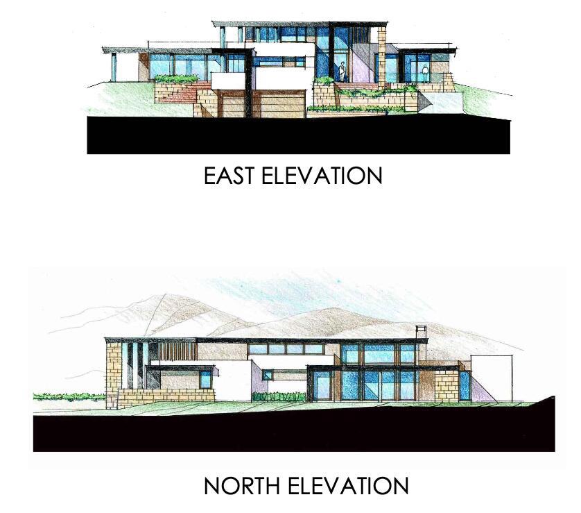 Rare opportunity to build a brand-new custom home in prestigious Ironwood Country Club, on one of the community's last original parcels and once owned by Bing Crosby. This elevated approx. 1 acre. homesite is mostly approved with not much left to go vertical, with panoramic mountain views as the backdrop. The 4,723 sq. ft. Desert Modern design by Bob Tyler of RTF Design features 4 bedrooms, 5 baths, open-concept living, and seamless indoor-outdoor spaces including pool and entertainment areas. Two experienced luxury builders are available to complete the project, giving the buyer flexibility and confidence in quality. Located minutes from El Paseo, this boutique development offers exclusivity, history, and the rare chance to personalize a new high-end home in South Palm Desert.