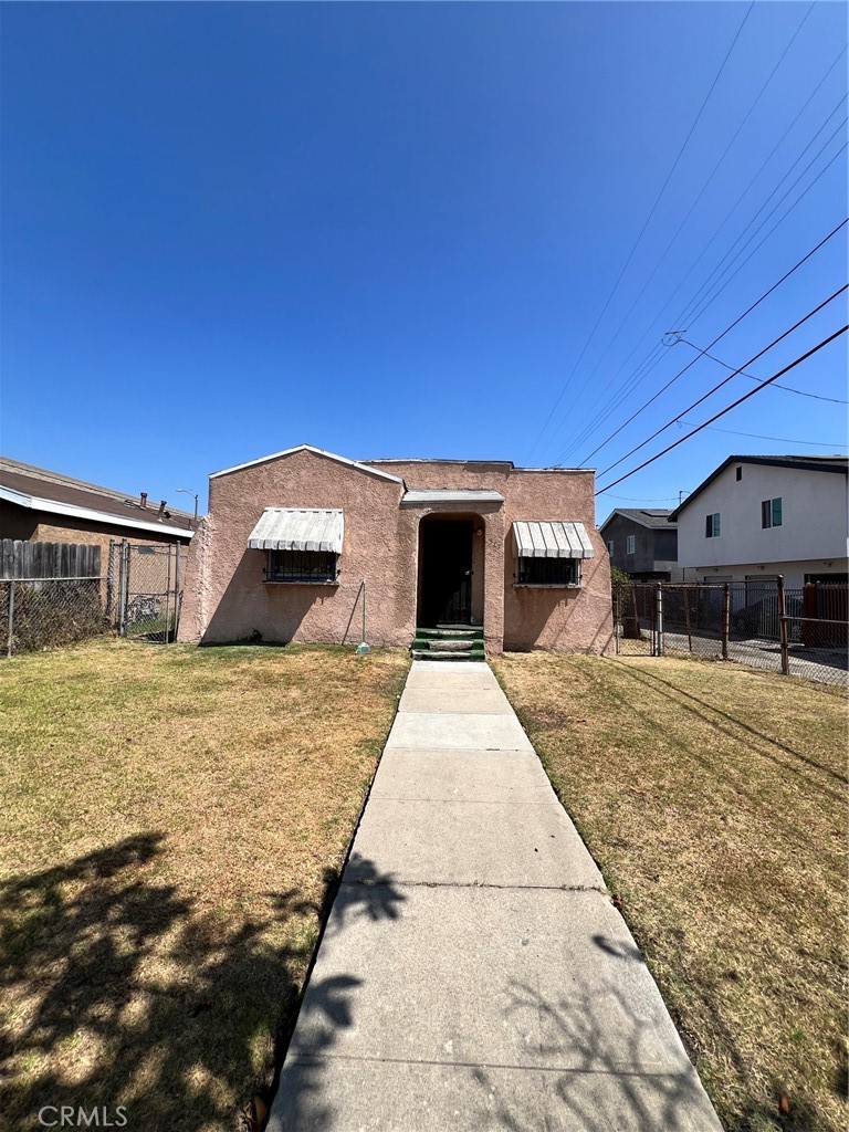 Excellent Opportunity !!! Attention Cash investors !!! SFR 2-bedroom 1bathroom project, or redevelopment candidate R2 Zoning, a very unique feature of this property is its detached 6 car garage with alley access, everything on this property needs to be rehabbed, perfect to bring your creativity to work. Centrally located off of Broadway St, between Century Bl and Imperial Hwy. Minutes from Downtown LA, LAX and Sofi Stadium. Easy access to the 110 and 105 freeways and public transportation.