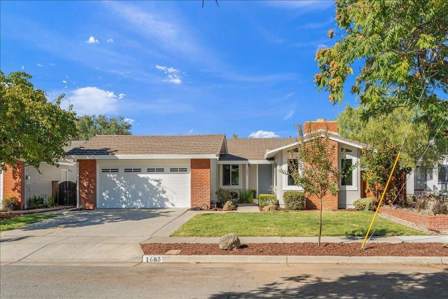 Beautifully renewed one level Cambrian home on the border of Los Gatos. Formal living room with cathedral ceiling and wood burning fireplace. Separate dining area for entertaining. Brand new kitchen with white shaker cabinets, quartz counter tops, subway tiled backsplash, new stainless steel appliances, oven/range, vent-a-hood, dishwasher, sink and faucet. Informal breakfast nook & recessed lights. Attached family room with slider to backyard. Completely remodeled bathrooms with new cabinets, quartz countertops, porcelain tiled floors, mirrors, new lighting and fixtures. New LVP flooring throughout. New baseboards, new interior doors and hardware & new lighting. New double pane windows throughout. Spacious primary suite with new closet doors and built-ins. New painting inside/out. Inside laundry room with gas/electric dryer and built-in cabinets. New fencing. 2 car garage with cabinets. Fresh and mature landscaping. Lovely mountain views. Centrally located close to BelGatos Park, Santa Rosa Trail, major shopping and freeway access. Guadalupe Elementary, Dartmouth Middle School, and Leigh High School recognized as a 2024 National Blue Ribbon School by the U.S. Department of Education. Short distance to downtown Los Gatos, Campbell, and Willow Glen.