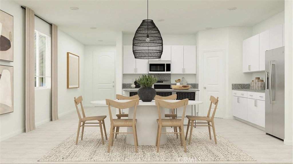 NEW CONSTRUCTION! Ready for Quick Move-in! This new three-bedroom home offers convenient single-story living. An open-concept floorplan combines the kitchen, living and dining areas to maximize interior space. Two secondary bedrooms are located near the front of the home, and the lavish owner’s suite is tucked away into a private rear corner, complete with a spa-inspired bathroom and walk-in closet.
Painted Canyon is a new series offering brand-new single-family homes for sale at Silverwood, a master-planned community in Hesperia. Residents will have access to all available amenities within the masterplan, including a relaxing swimming pool, splash pad, trails and much more. Nearby Silverwood Lake offers ample opportunities for outdoor recreation, and golf lovers can play on the lush fairways and greens at the Hesperia Golf and Country Club.