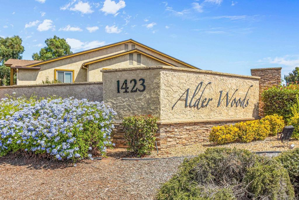 Very charming updated upstairs corner unit for sale in the lovely Alder Woods Condominiums. This home is centrally located off of the 67 with access to the north, east, south, and west communities. All one level, with two nice sized bedrooms, updated kitchen and bath with granite counter tops, and a convenient stackable washer and dryer in unit. Yay! Lovely greenbelt views from all windows. The deck was rebuilt last year according to new state law requirements. Pets welcome, see HOA for exact details. Comes with 1 covered parking space and one uncovered space just a quick stroll away. Enjoy the lovely pool & spa with BBQ area on those summer days. This complex is near to eateries, shopping, Parkway Plaza Mall, and just a short drive from beautiful hiking trails such as Iron Mountain, etc..