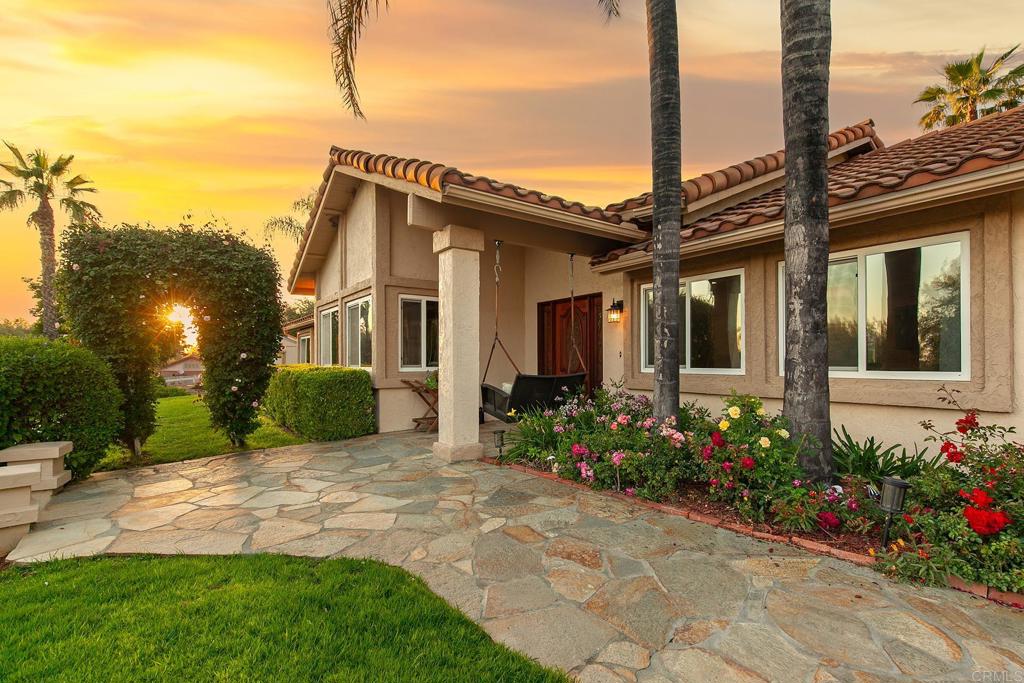 BEAUTIFULLY REMODELED 4 BEDROOM, 2.5 BATH SINGLE STORY HOME WITH 2608 SQ FT ON AN ACRE LOCATED IN A GATED COMMUNITY IN ALPINE AND THIS HOME IS LOADED, INCLUDING GORGEOUS KITCHEN WITH STAINLESS APPLIANCES, GRANITE COUNTERS, WINE FRIDGE ALONG WITH A WALK IN PANTRY, FAMILY ROOM WITH FIREPLACE, FORMAL LIVING AND DINING ROOM, DUAL PANE WINDOWS AND SLIDERS, WOOD FLOORS, VAULTED CEILINGS, RAISED PANEL DOORS, RECESSED LIGHTING, SPACIOUS GUEST BEDROOMS, LARGE PRIMARY BEDROOM WITH WALK IN CLOSET, PRIMARY BATH HAS A DUAL VANITY AND A SEPARATE TUB/SHOWER, CENTRAL FORCED A/C AND HEAT, GORGEOUS POOL AND SPA WITH WATER FEATURE, STUNNING LANDSCAPING WITH GRASS AREA, HORSESHOE PIT, WATERFALL WITH KOI POND, GATED RV PARKING, SHED, PAID FOR SOLAR, WELL FOR LANDSCAPING, 3 CAR GARAGE AND MUCH MORE.