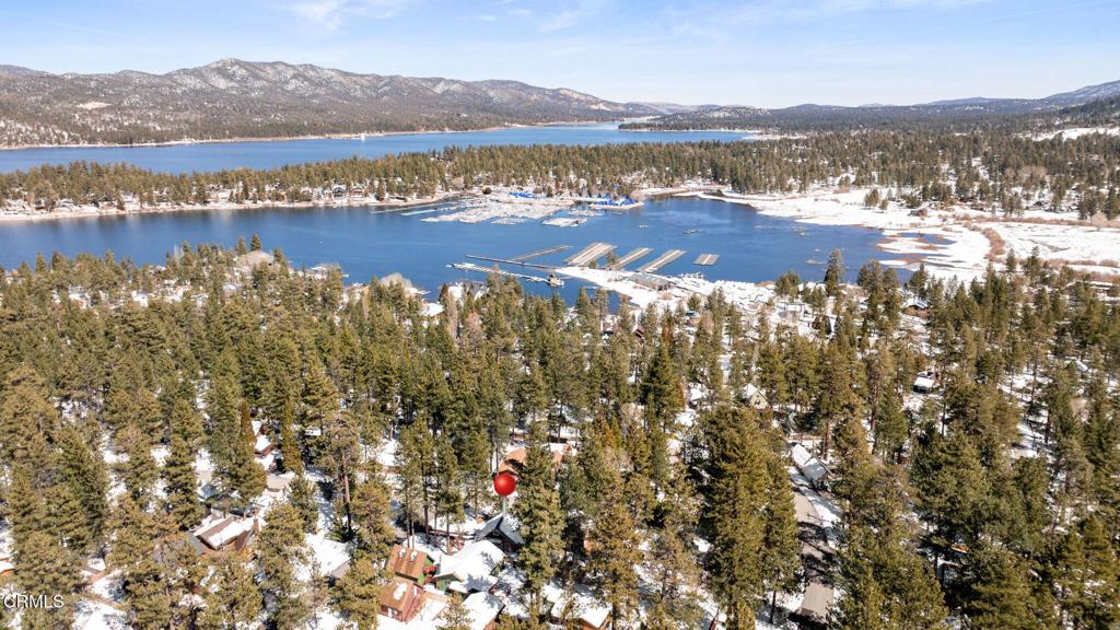 Discover an incredible opportunity to own a family retreat that also offers excellent income potential steps away from the Big Bear Lake! This beautiful home features $220,000 in upgrades with a sauna and jacuzzi, ready for your enjoyment or rental income. Nestled among tall pine trees, this property is one of the few in Big Bear Lake that provides privacy, complete with a fenced lot and a custom picnic table shaded for perfect family gatherings. The light-filled living room showcases soaring vaulted beamed ceilings and a cozy native stone fireplace, creating a warm and inviting atmosphere. This classic cabin, located in the desirable North Estates, boasts 5 bedrooms and 3 bathrooms, providing ample space for you and your loved ones to create lasting memories together. As you enter, you'll be captivated by the open floor plan and the distinctive kitchen island that enhances the cabin's charm. The property includes a 2-car attached garage and plenty of off-street parking, with space for your RV or boat. With Pleasure Point Marina, Boulder Bay, and the national forest just steps away, the possibilities for adventure are endless. Embrace all four seasons and start making unforgettable memories in this cozy haven! Property can be sold Furnished making it ready to generate rental income right away!