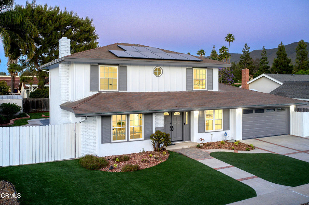 Seller willing to buy down the rate with any great offer! This 4 beds 2.5 baths (2025) newly remodeled home also comes with a fully paid-off solar system (only 3 years old), significantly reducing the homeowner's long-term monthly payments. Welcome home! Step inside to discover a brand-new gourmet kitchen featuring top-of-the-line appliances, sleek quartz countertops with matching backsplash, and a spacious waterfall island--perfect for entertaining or family gatherings.The home boasts luxury vinyl plank flooring throughout, adding both style and durability. All bathrooms have been tastefully renovated with modern porcelain finishes, vanities with quartz countertop , and one-piece dual-flush toilets.Every detail has been thoughtfully upgraded including: Modern indoor and outdoor light fixtures, New two-panel interior doors with casings, New closets, Fresh interior and exterior paint, new kitchen window and patio sliding door. Step outside to an entertainer's backyard, Enjoy outdoor gatherings on the spacious 22' x 18' patio finished with elegant porcelain pavers, and unleash your creativity in the generous backyard -- large enough to imagine a future swimming pool, garden oasis, or play area. Additional highlights include: Finished garage with sleek epoxy flooring and convenient RV parking. Don't miss this exceptional opportunity to own in 'Earth magnet ' school district award winning school. This turnkey home that truly has it all!