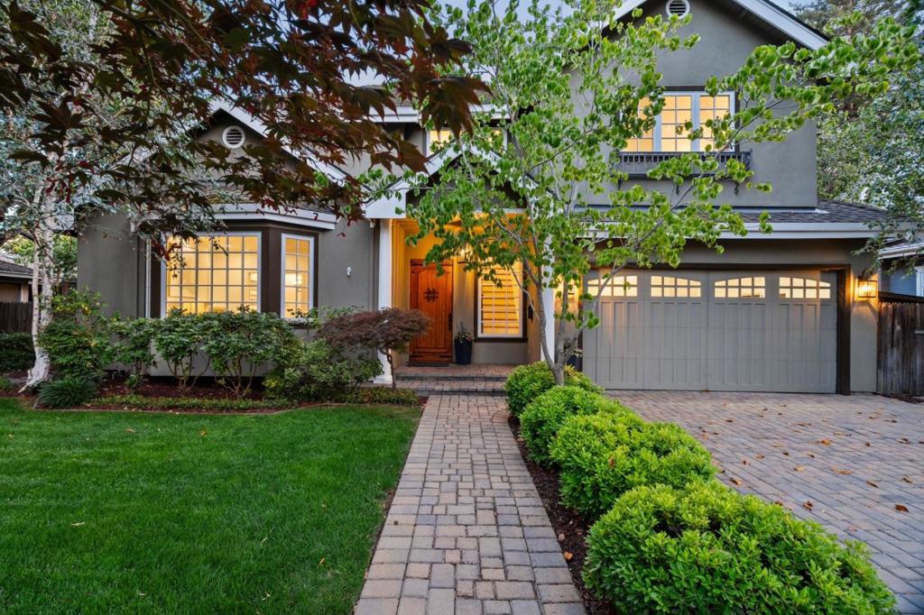 Tucked along one of Crescent Parks most picturesque, tree-lined avenues, this exceptional residence blends timeless architecture with modern elegance. Built in 2005 and recently refreshed, offering 3,066+/-sf of refined living space on a generous 9,236+/-sf lot. Soaring ceilings, hardwood floors, curated lighting, and a designer palette. Formal living and dining rooms flow seamlessly into casual spaces for both everyday living and sophisticated entertaining. A gourmet kitchen showcases a granite slab island, professional-grade Thermador 8-burner gas range with grill, 42 built-in KitchenAid refrigerator, butlers pantry, and serene garden views. For the wine collector, a custom cellar offers climate and humidity control. French doors open to a beautifully landscaped private yard with multiple outdoor entertaining areas, and a charming custom-built chicken coop - a rare and whimsical touch that completes the garden retreat. Upstairs, 4 spacious bedrooms include a luxurious primary suite with a balcony, spa-like bath, and walk-in closet. A 5th bedroom or office is located on the main level, adjacent to a full bath. Close to top rated schools, downtown Palo Alto, and tech campuses. An extraordinary opportunity to make one of Palo Altos most coveted neighborhoods your home.