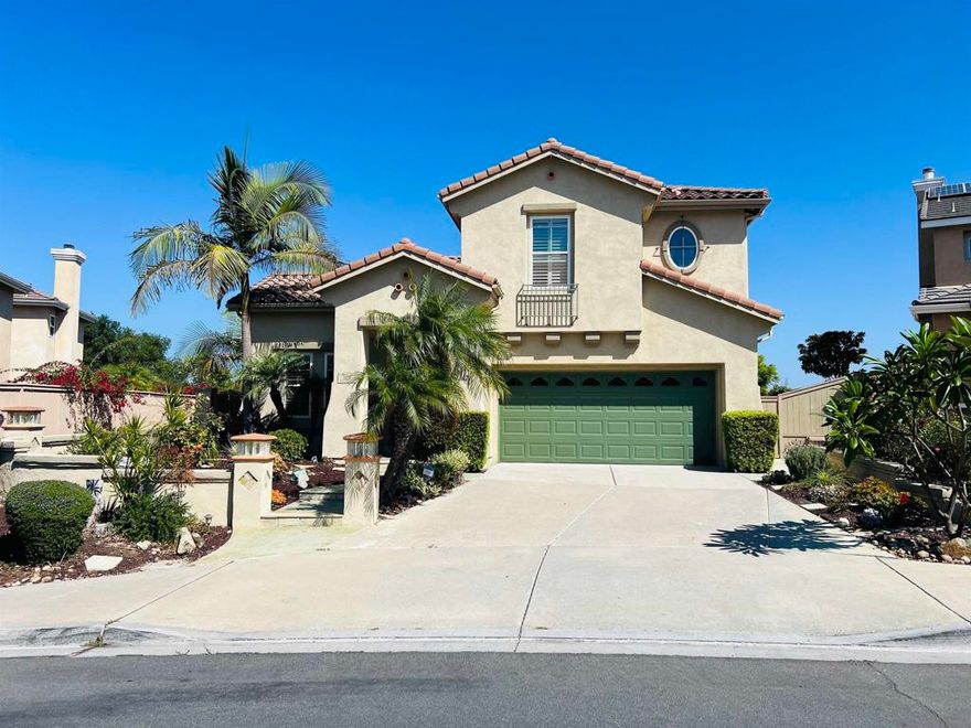 Experience the epitome of Southern California luxury living at 11629 Swan Lake Drive, San Diego. Located in the Scripps Highlands Tiempo Phase, near Stoney Ridge community park. Nestled in one of the city’s most desirable neighborhoods, this beautifully designed home blends timeless elegance and sophistication. From the moment you step inside, you’re greeted by expansive living spaces, and abundant natural light that highlights every stunning architectural detail.  The open-concept layout seamlessly connects the gourmet kitchen, elegant dining area, and inviting living spaces - perfect for both grand entertaining and everyday comfort. Spectacular views from the kitchen, family room and master bedroom make this home you can call your happy place! Sliding glass doors open to a private backyard oasis featuring lush landscaping, serene lounging areas, and a relaxing covered patio for hosting unforgettable gatherings.  The garage is tandem parking-room for 3 cars and solar is owned.  Conveniently located near top-rated schools, upscale shopping, and the best of San Diego’s inland lifestyle. This lovely home is elegant in a truly exceptional setting.  Seller looking for an end of November 2025 COE and SIP seller in possession for a few days.