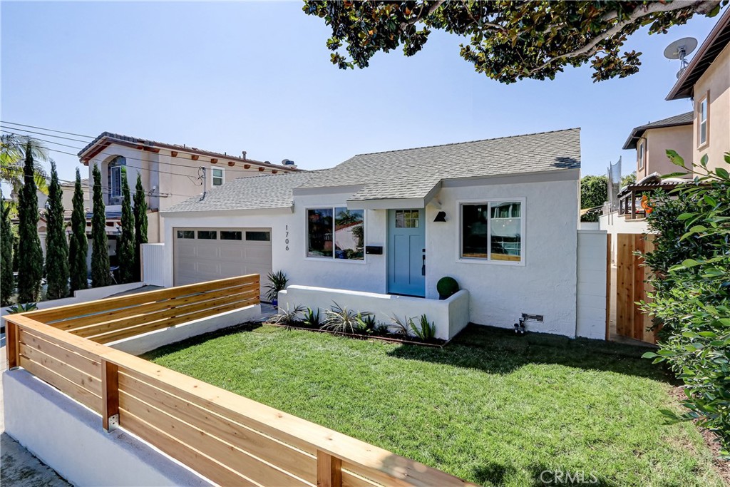 Welcome to 1706 2nd Street, where Manhattan Beach living comes without compromise. This updated single-level home offers 3 bedrooms and 2 bathrooms on a generous lot, combining the modern upgrades today’s buyers want with the outdoor space that’s getting harder to find in the beach cities.
Step inside to discover open concept entertaining spaces, a newly remodeled kitchen with GE stainless appliances, two newly remodeled bathrooms upgraded with dual vanities, and more thoughtful updates throughout the home—including new windows and doors, new flooring, fresh paint, mirrored closet doors, ceiling fans, and a split A/C system. Recent improvements such as a newer roof, an upgraded electrical panel, new water heater, garage door, and fencing provide lasting value and peace of mind.
The open yard space this home offers is like having a private park all to yourself! With a fenced front yard, two very large private patio areas for outdoor entertaining, and a pool-sized grassy backyard, there's room for both the household and your imagination to get playful.
The true standout feature of this property is its flexibility. Move right in and enjoy the upgrades now, while knowing you have the option to expand in the future—all without giving up the entirety of your outdoor space. With award-winning Manhattan Beach schools and a prime East MB location, this home offers a rare, entry-point opportunity to enjoy one of the South Bay’s most sought-after communities.
