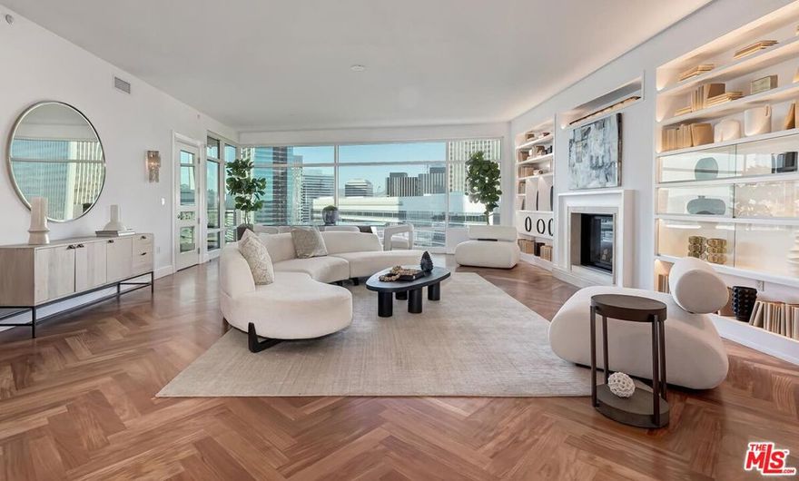 Welcome to Unit 17C at The Century, one of Los Angeles' most distinguished and sought-after full-service high-rise buildings. This stunning 3-bedroom, 4-bathroom residence offers expansive northeast-facing views of Century City, Beverly Hills, and Bel Air, making it a true standout. Upon entering, you're greeted by a spacious entry foyer that flows seamlessly into an open living area, where floor-to-ceiling windows capture the true essence of natural lighting during the day and the city lights at night. The gourmet kitchen features high-end appliances such as a Sub-Zero refrigerator, Viking oven and stove as well as sliding doors that open to your own private balcony. The spacious primary suite encompasses the entire East wing of the unit; it includes a balcony, walk-in closet and a beautifully designed primary bath with his & her sinks, walk-in shower and bath. The West wing houses two additional bedrooms, each with its own en-suite bathroom, along with a private laundry room for added convenience. Custom-designed and truly one of a kind, the unit offers exceptional storage with nine closets, including pantry, linen, coat, and two walk-in closets, maximizing the 3,280 sq. ft. of interior space. Additional features include a private concierge closet on the floor and a separate storage unit in the building. Designed by acclaimed architect Robert A.M. Stern, The Century sits on four beautifully landscaped acres and offers an unmatched array of 5-star amenities. Residents enjoy a state-of-the-art fitness center with private spa treatment rooms, a resort-style 75-foot lap pool with cabanas, a wine storage room, screening room, business center, children's playroom, private dining room, dog park, and exclusive on-site dining at Hinoki & The Bird. With 24-hour gated security, concierge service, and valet, The Century defines luxury, safety, and convenience.