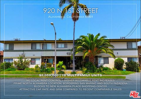 Photo of 920 N 1st Street, Alhambra, CA 91801 (MLS # 25567995)