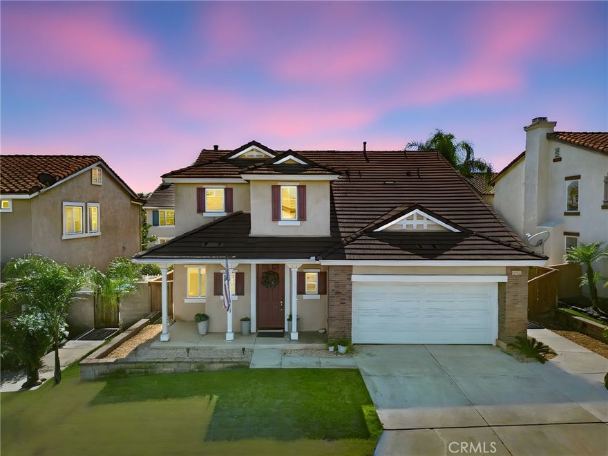 Welcome to 28361 Adrienne St in the desirable gated community of Granite Gate in Murrieta. This beautifully maintained 4 bedroom, 3 bath pool home offers the perfect blend of comfort, function, and style. Step inside to find a bright open floor plan with high ceilings, a spacious living and dining area, and a modern kitchen with a large island that flows effortlessly into the family room with a cozy fireplace. The home features a convenient main-floor bedroom and full bath ideal for guests or multi-generational living. Upstairs, the primary suite offers a relaxing retreat with dual vanities, soaking tub, and walk-in closet along with two additional bedrooms and a versatile loft perfect for an office or play area. The backyard is an entertainer’s dream with a sparkling pool and spa, covered patio, and easy-care landscaping. Located near top-rated schools, parks, shopping, and freeway access, this home combines privacy, comfort, and convenience in one of Murrieta’s most sought-after neighborhoods. Schedule your private showing today before it’s gone!