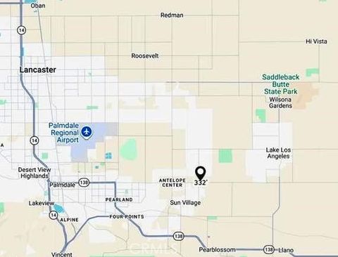 Photo of 12 Palmdale & 110th - APN 3049-010-012, Sun Village, CA 93543 (MLS # TR26066869)