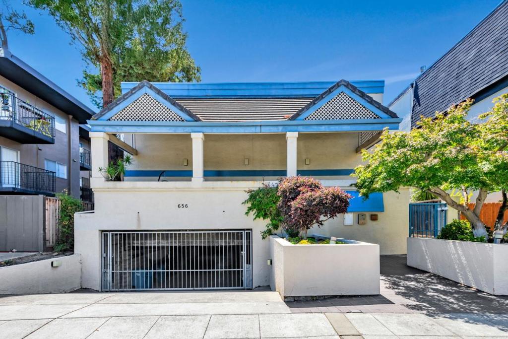 Embrace a lifestyle of comfort and convenience in vibrant downtown San Carlos. This updated modern 2 bed 2.5 bath townhouse style condo unit in a small six unit building has two en suite bedrooms and a half bath on the main floor. The kitchen has newer stainless steel appliances including a Bosch dishwasher. The kitchen is well-equipped, offering ample space for meal preparation. The home includes beautiful flooring throughout, adding a touch of elegance to every room. It boasts a cozy fireplace that provides warmth and ambiance during colder months. The unit features an upgraded stacked washer dryer unit. Two parking spaces and a spacious storage unit in the garage offer additional convenience. The property is situated within the San Carlos Elementary School District, an important consideration for families. Imagine walking to dinner on Laurel Street, weekly visits to the farmers market, spending sunny afternoons at Burton Park. Top ranked schools, a yearly wine and art festival, Hometown Days- all foster a sense of community and connectedness for all ages. Discover why San Carlos is truly the City of Good Living.