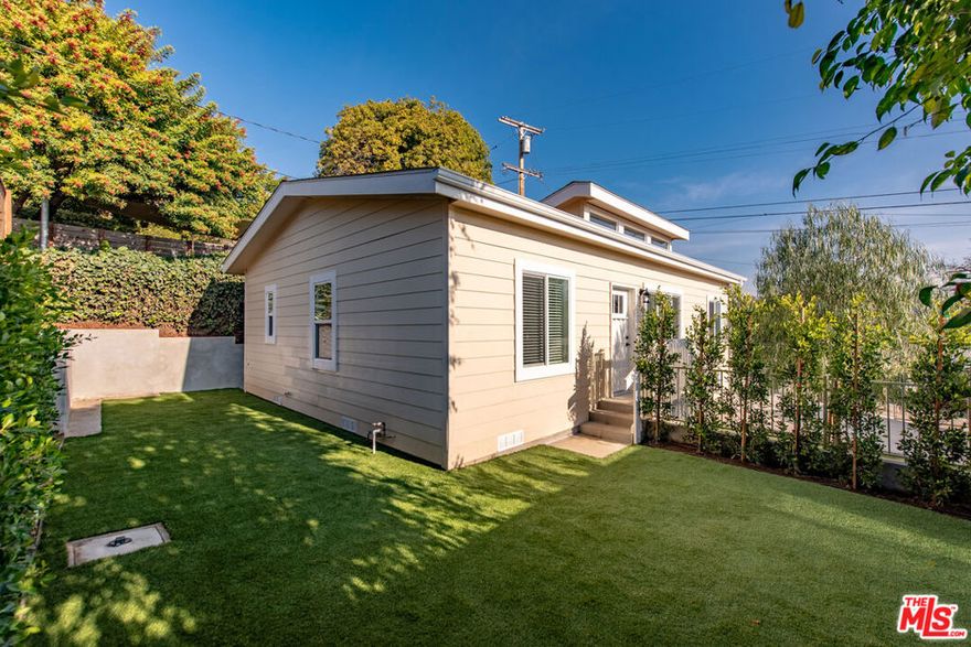 Move-in ready, new-construction single-family home in the lovely Sunset Park neighborhood of Santa Monica  where comfort meets style in one of the city's most desirable locations!This beautiful 3-bedroom, 2-bath home sits on a quiet, no-outlet street just minutes from the beach, Marine Park, and Whole Foods.Inside, light wood floors and abundant natural light from living room skylights create an airy, welcoming atmosphere. The modern open-plan kitchen is designed for effortless living, while the spacious primary bedroom easily accommodates a king-sized bed and features a bathroom with double sinks and a walk-in closet.Two additional bedrooms provide ideal spaces for a home office, guest room, or family use.Outside, the private, lush backyard offers a serene retreat  perfect for quiet mornings or relaxing evenings under the stars. Whether you're enjoying coffee in the sunshine or hosting friends and family, this outdoor space offers endless possibilities.Additional highlights include an in-unit washer and dryer, two driveway parking spaces secured behind a private motorized gate, and plenty of convenient street parking.Come check it out today!