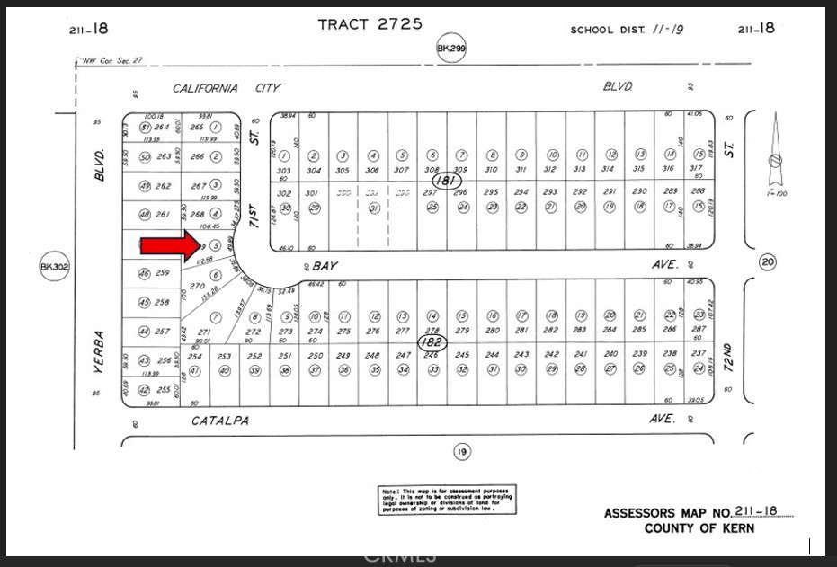 Pie shaped lot in southwest side of town. Close to dining and shops. Easy commute to the mines and base. Priced to sell.