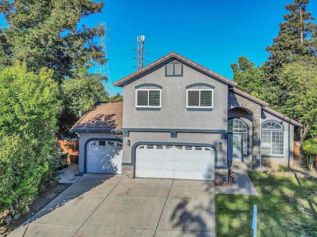 Welcome to your dream home in very desirable Weston Ranch! 4 beds & 3 full baths with 3 car garage; Convenience is key with one bedroom, bath on the first floor. The large lot close to 10,000 SqFt makes this home perfect for the owners that love to entertain! Swimming Pool & Spa Whit no Rear Neighbors. Easy access to I5 right at the entrance of Stockton perfect for commuters. Schools, parks and shopping in the community. Laminated Floors and Ceiling Fans Throughout, this is a must see.