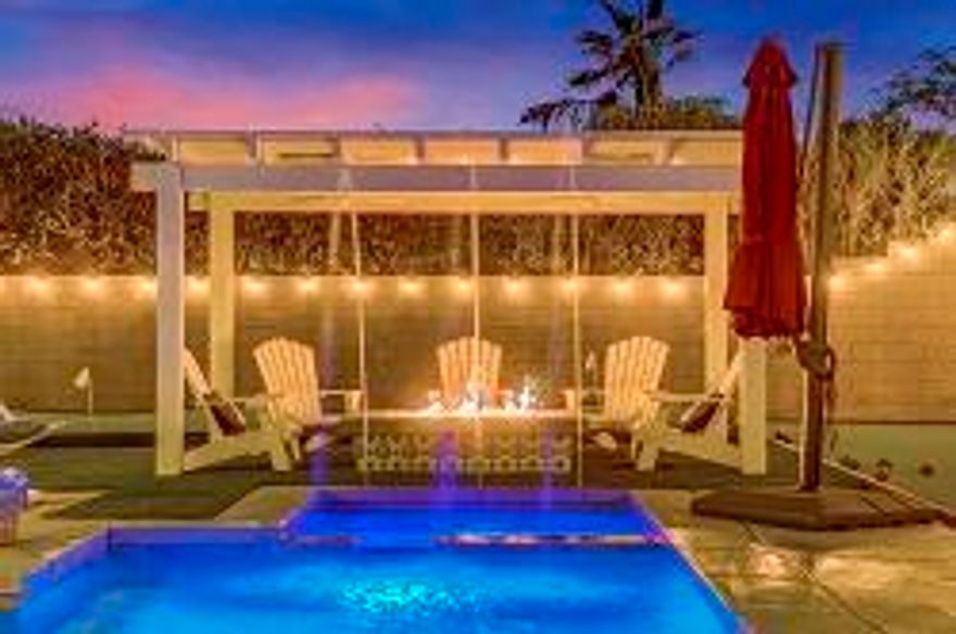 Step into this beautiful vacation home situated in Montage at Santa Rosa just blocks from the Indio Polo Grounds which hosts numerous concerts and events throughout the year - namely, Coachella, Stagecoach and even Polo Matches. This operates as a permitted short-term rental in the City of Indio; HOA approved. Offered fully furnished - all rooms have been thoughtfully furnished and decorated with our guests enjoyment in mind. Impressive outdoor amenities to include a private PebbleTech pool and spa, outdoor fireplace and kitchen with pizza oven, outdoor seating for over 25 people, large firepit parially covered with pergola, bocce ball, and mini golf. This home has everything your guests desire to stay and play.