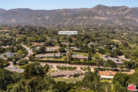 Tiny photo for 1163 Camino Viejo Road, Santa Barbara, CA 93108 (MLS # 26848355)