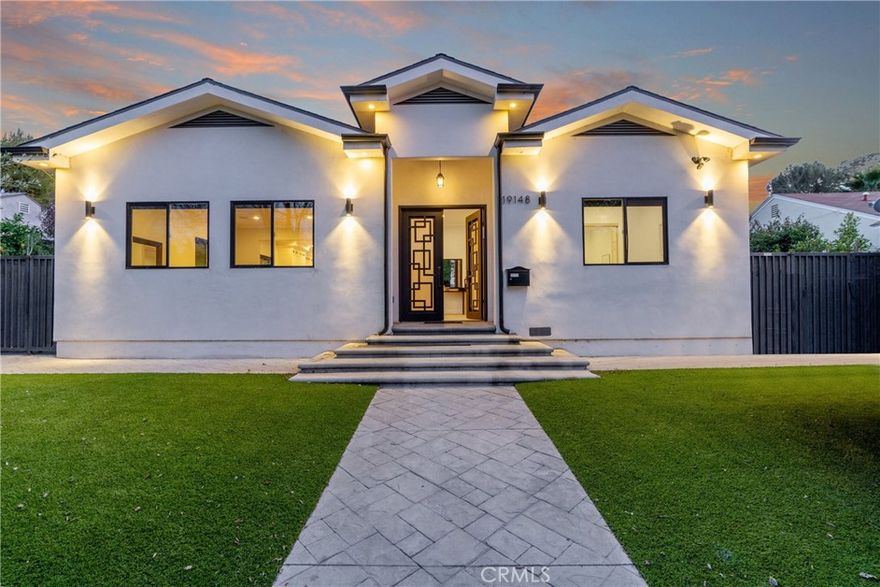 SEPERATE ADU INCLUDED IN THE LEASE!~ Discover this fully furnished, charming 4-bedroom home in Tarzana, complete with a pool and spa. This home features tall ceilings throughout and new white oak flooring. The open concept floor plan offers a fully equipped kitchen with generous cabinet space, dining, living room with fireplace and a primary suite with en-suite bathroom and soaking tub. There are two additional spacious bedrooms in the home, one with an en-suite bathroom, and the other with a hallway bathroom just steps away. Outside, enjoy the generous sized yard completely fenced in and hedged for privacy. The backyard features a pool, hot tub and covered patio area. Property has solar system. Conveniently located near shops, restaurants, and easy access to major freeways.