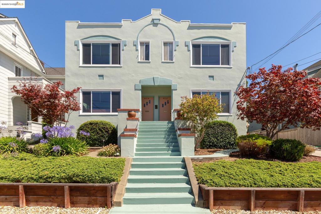 Trophy 4 unit traditional in Prime Piedmont Avenue location. All units are charming and traditional with grand formal dining & living room. Huge formal rooms and big kitchen with beautiful craftsman built-ins. All units are at close to fair market rent for excellent investment returns. Wonderful rear yard for tenants to enjoy. 3 large garages and storages. Driveway parking and 2 out of the 3 garages are currently for the owner's use only. Golden Piedmont Avenue location means attracting quality tenants a breeze and ensures the preservation & appreciation of property value. Each unit is close to 1,000 s/f. (total square footage is 3,968 s/f). 2 more set time slots to tour the apartments, please make appointment with listing agent.