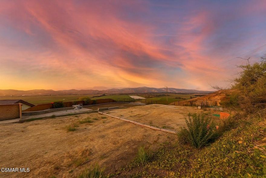 Endless Possibilities with Unforgettable Views! Located in the prestigious Las Posas Estates of the wonderful City of Camarillo, this rare vacant lot offers a once-in-a-lifetime opportunity to create the home you've always envisioned. Perched in a prime location with breathtaking panoramic mountain vistas, the setting is nothing short of spectacular. Once the site of a magnificent residence, this blank canvas now awaits your imagination. Picture yourself waking up to golden sunrises over the peaks, enjoying coffee from your deck as the mountains change colors with the day, and savoring starlit evenings in complete tranquility. Whether you dream of a modern masterpiece with walls of glass, a timeless craftsman, or a cozy retreat, every window and patio can be positioned to capture your favorite view. Here, the backdrop is nature's own masterpiece--and it's yours to enjoy from every corner of your future home.