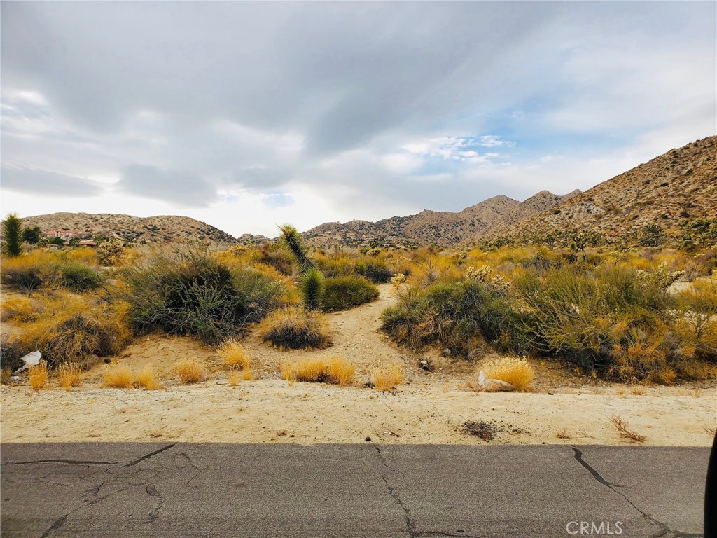 Build Your Desert Oasis! Don’t miss this incredible opportunity to own 27,550 sq. ft. of land in the desirable Country Club area of Yucca Valley just 25 minutes from Palm Springs! This spacious lot offers the perfect setting to build your dream home, vacation getaway, or investment property.
Enjoy peaceful desert living with gorgeous mountain views, starry nights, and the convenience of being close to shopping, dining, and outdoor recreation. With ample space and endless potential, this property is ideal for those looking to create a private retreat in one of Southern California’s fastest-growing high desert communities.Whether you’re looking to invest or build, this prime location is ready for your vision. Utilities nearby. Drive by and explore the possibilities today!