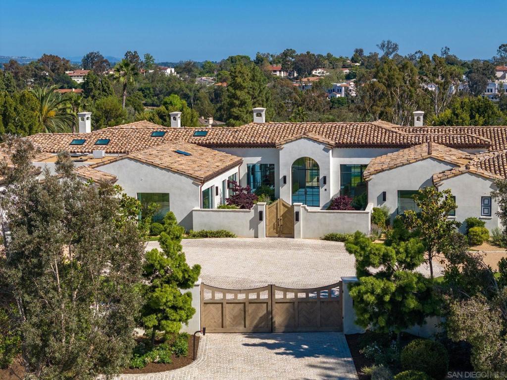 Property is still listed. Do NOT Solicit **Incredible, Newly Built - 2021 Custom Estate** Exquisite finish quality Beyond Anything Else on the Market and living all on One Level. The location is A+, steps to golf, tennis and village. Some of the exquisite amenities include: OFFICINE GULLO custom kitchen, open floor plan with great natural light, stunning Albertini Steel Doors & windows (floor to ceiling), full Savant home integrated Lutron w/palladiom wall stations and whole home integration + cameras & Sonos invisible speakers in every rm, Gym w/Steam Shower & sep Infrared Sauna, cabinetry is Woodland & Habersham all modern, seamless glass Wine Wall temp. controlled. High-end oak floors in chevron pattern w/ custom boarder, 6 Car Garage, Impeccable Master suite w/upholstered wall, led lighting behind beams plus "true" SPA bath so luxurious and clean the visual result pampers the soul. His & Her couture walk-in locked closets, saline Pool/Spa, executive OFFICE & lounge area. Incredible landscape plus raised bed gardens, solar for pool too. **Detached Guest Home with full kitchen, & Selling FULLY FURNISHED - all new designer furniture. Now this is Luxury Living :)