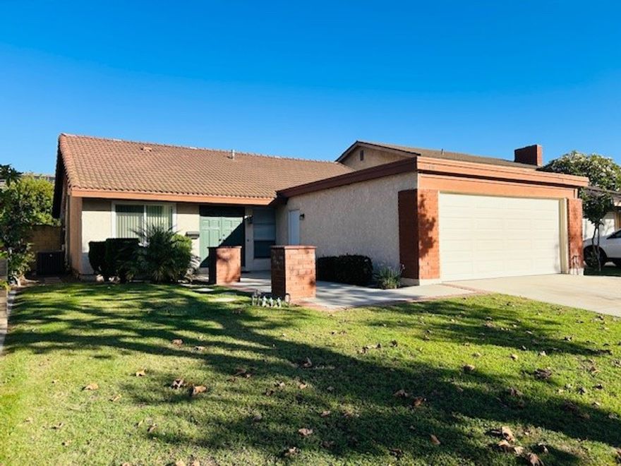 The property is situated in the center of Cerritos. Very close to Towncenter. Cerritos Library, Whitney and Cerritos High School.

Easy to get on FWY 91.  The house is very clean.  It has a big living room and an open kitchen connected to the family room with 

a fireplace. The master bedroom has double sinks and a separate shower room. The beautiful backyard has a tall green wall to keep the privacy.

This home is ready to move in. 

** The rent includes the gardening fee **