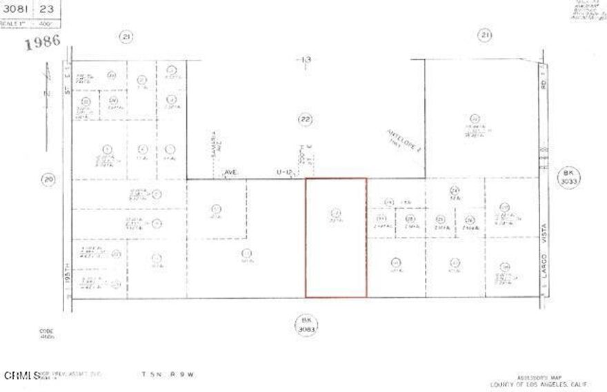 Discover the potential of this expansive 20.06 acre vacant lot located just outside of Llano, CA. Nestled in a quiet and undeveloped area, this parcel offers a peaceful retreat with natural surroundings and sweeping views of the area. With ample space to build your dream home, weekend getaway, or investment property, the lot provides a rare opportunity for those seeking tranquility without straying too far from the city. Enjoy the nearby amenities of Palmdale while taking advantage of the privacy and open space this rural setting provides. Whether you're looking to create a custom residence or simply invest in Southern California land, this property offers endless possibilities.