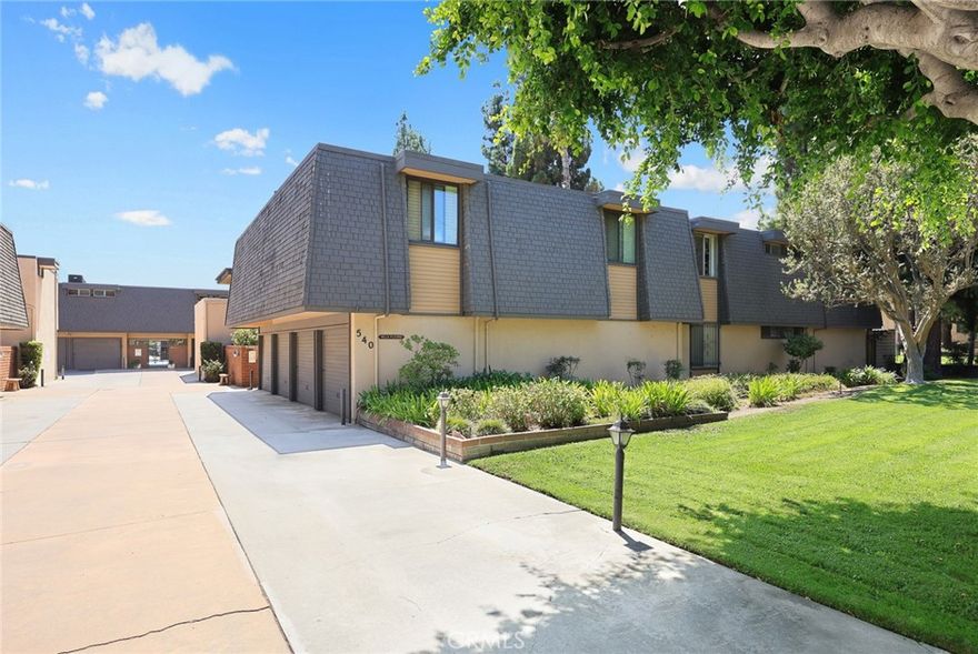 Welcome to Villa Fleurie—A quiet gated community offering comfort, convenience, and stunning views. This beautifully updated top-floor 2BR, 1.75BA condo has no neighbors above or below, it features a spacious living room with sliding glass doors, plantation shutters, recessed lighting,  and a private north-facing balcony overlooking the San Gabriel Mountains, pool, and spa. The remodeled kitchen boasts Corian countertops and deluxe appliances, flowing seamlessly into the formal dining area. The generous primary suite includes mirrored closets and an updated bath, while the guest bedroom offers built-in storage. Recent upgrades include fresh paint, new flooring, lighting, oven, garage door opener, and water heater. Additional highlights: central A/C and heat, in-unit laundry, all appliances included, and two parking spaces (garage + carport with storage) conveniently below. HOA ($428/mo) covers insurance, water, trash, pool/spa, landscaping, pest control, and common-area upkeep. Close to award-winning Arcadia schools, Santa Anita Mall, Racetrack, Arboretum, golf courses, shopping, dining, and parks—this is truly a serene sanctuary in a prime location!