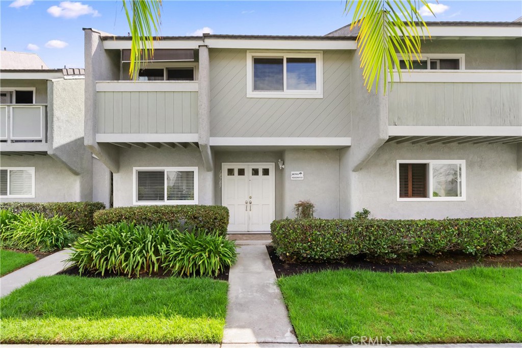 This charming Cherrywood Village home offers a perfect blend of coastal living and modern comfort. This 3 Bedrooms, 2.5 baths, 1,269 sq.ft. home with 2 car garage is in an interior location and close to greenbelt areas, clubhouse and pool. This much sought after development is approximately 3 miles from popular world class Huntington Beach “Surf City”. Step inside the recently freshly painted and updated interior of this very livable home. A spacious living room with a fireplace leads to a large patio to enjoy the cool Huntington Beach refreshing air, ideal for entertaining and relaxation. The gourmet kitchen features new lighting, refrigerator and new dishwasher. Brand new carpet to the upstairs 3 good size bedrooms. The primary suite boasts 2 closets, one is a walk-in closet. The 2nd bedroom with a custom slider door to the private balcony, ideal to relax on and enjoy your morning coffee or read your favorite book. A convenient upstairs laundry area with washer, dryer and storage cabinets completes the home. The home features vinyl plank flooring, dual pane windows, smooth ceilings, interior freshly painted, raised panel doors, ceiling fans. A 2 car detached garage adjoins the spacious patio to the living area of the home. Residents have access to community clubhouse, pool and spa. Cherrywood Village is a perfect location in close proximity to many fine dining restaurants, shopping options, schools, entertainment, and a short bike ride to fabulous beaches. Move-in ready! If you are ready for Coastal living this is your opportunity at an affordable price.