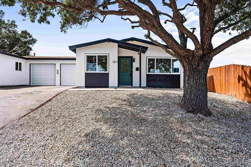 Welcome to this beautifully updated 2-bedroom, 1-bathroom gem in the heart of San Marcos that features stunning designer finishes throughout. Step inside to discover an open and inviting layout with elegant touches at every turn. Enjoy the convenience of a dedicated inside laundry area and an attached garage for extra storage and ease. A large backyard with sweeping views of the neighborhood, perfect for hosting gatherings or simply unwinding after a long day. Located just minuted from the 78 highway, this home offers quick access to local shopping centers, restaurants, parks, and more.