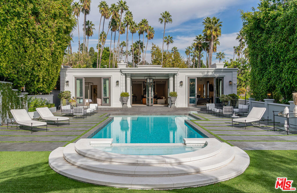 The DOHENY House!! Price is for Fully Furnished ANNUAL Lease. PLEASE CALL FOR SHORT TERM PRICING AND AVAILABILITY. Rarely does an estate of this caliber come on the market. This recently UPDATED modern masterpiece boasts 5 bedrooms, 5 bathrooms, and nearly 6,600 square feet of luxurious living space. Fully furnished for immediate move-in! Floor to Ceiling windows and French Doors flood the home with natural light and City Views, creating a seamless indoor/outdoor experience. The main level includes grand marbled entry, Pool Table Area, Gym, oversized formal living room, a gourmet Chefs kitchen , as well as a sophisticated formal dining room. The backyard features oversized Salt Water Zero-edge Pool and Spa, Full Chefs Kitchen with BBQ and Pizza Oven. Also features CRESTRON smart systems, integrating lights, climate, fireplaces, security, surveillance cameras, and sliding gates. Motorized Shades Throughout!! Gated and Hedged for complete privacy. The location is ideal as it is walking distance to Soho House and Nightlife on Sunset Blvd! ALSO OFFERED FOR SALE AT $23,995,000.