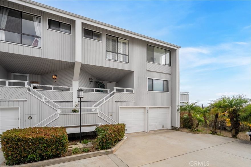 Don't miss out on this one of a kind end unit in Newport Crest. These rarely come on the market. This home boasts Amazing Ocean Views with a large wrap around deck that is perfect for incredible sunsets and a great space for entertaining and enjoying those cool ocean breezes. The kitchen has brand new stainless steel appliances and upgraded amenities! The living room has a floor to ceiling window that fully captures the amazing views!! The dining room is elevated and has ocean views as well! You will also enjoy the same views off the master bedroom deck and room. The master bath has been updated with a huge walk in closet! There is a small 3rd room which is perfect for an office. This perfect Newport Beach community is just minutes from the beach and shopping.
