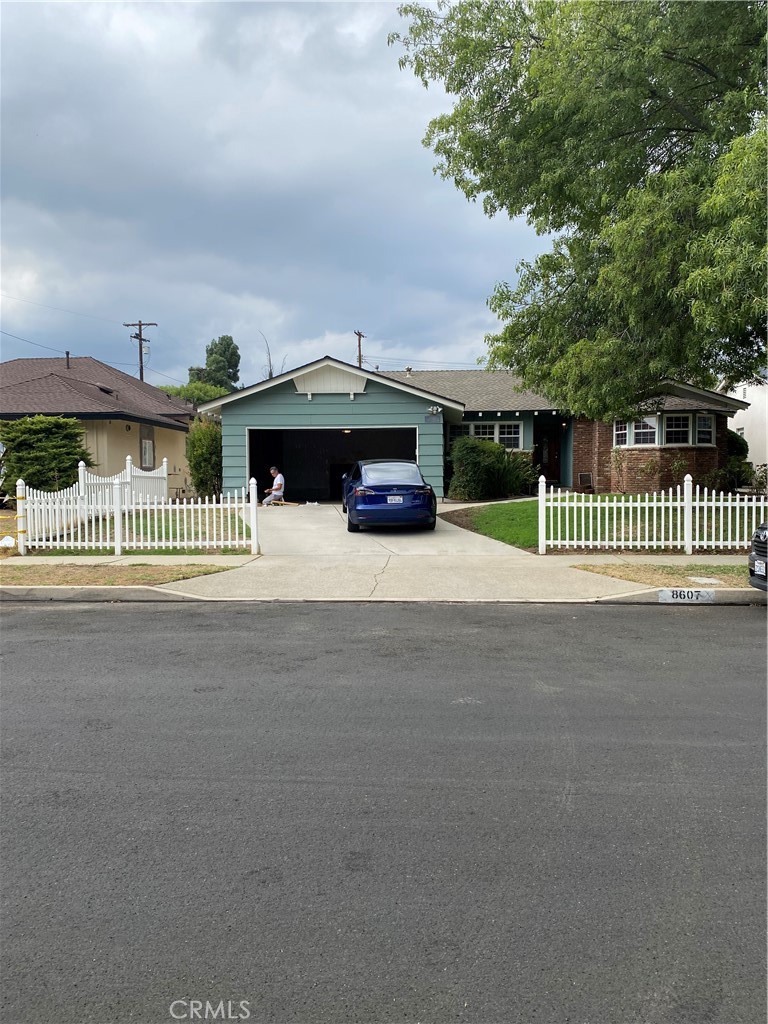 Welcome to 4 bedrooms and 2 full bathrooms. 2200 square feet spacious ranch style house with
over 10,000 square feet lot, is located at safe and quiet Cal-de-Sac street of Winnetka, easy
access to 101, 118 and 405. It has double pane windows all through the house, laminated
hardwood and tile floors. The bedrooms are well arranged, one on one side and the other
three are on the other side. The front yard has matured tree, gardens and Bay window.
Spacious Living room, formal dining room and family room open to the granite counter
top kitchen with fireplace. Updated bathrooms, each bedroom is in good size with full
room length of closets. Extra cabinets are in the hallway and master bathroom for extra
storage. 12 feet sliding door opens to the backyard with big patio.
One of the biggest swimming pools you can find in a private home in the valley, with Weekly pool and landscaping service, also, monthly home warranty, total value of over $400.00 are included. Enjoy our Palm trees and mature fruit trees front and back yard; come and take a look, you will not be disappointed!