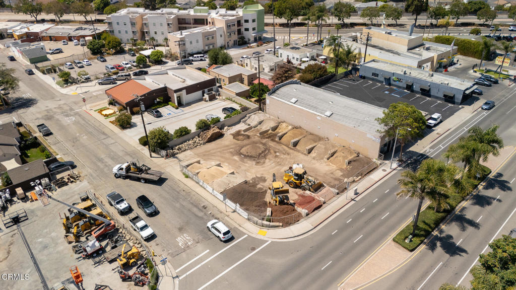 Prime commercial lot available on the corner of Telegraph Road and South Caminos Ave, offering exceptional visibility and high traffic exposure on a well-known busy street. Spanning 10,454 sq ft, this highly accessible property is surrounded by successful businesses and the top-ranked Saint Bonaventura School, ensuring a steady flow of potential customers. Currently utilized for bulk material supplies supporting landscapers, gardeners, contractors, and DIY projects, this versatile lot presents numerous development opportunities. Whether you envision building your dream commercial investment or retain its current use for a landscape or construction business, this property offers significant potential in a thriving area. Don't miss this prime corner lot with excellent visibility and easy ingress and egress for customers and clients.