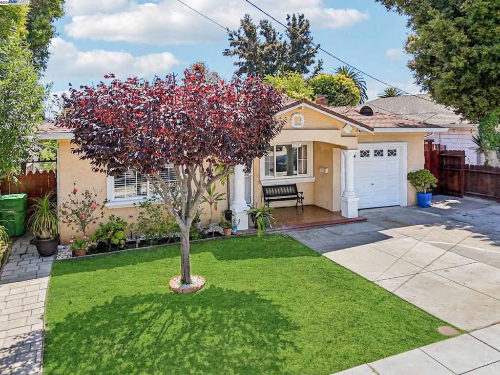 Welcome to this beautiful 3-bedroom, 2-bathroom single-family home located in the heart of Union City. Thoughtfully designed and well-maintained, this home offers a perfect blend of comfort, function, and convenience. Step inside to enjoy a spacious layout filled with natural light, dual-pane windows for energy efficiency, and an open living area that’s perfect for everyday life. The kitchen connects seamlessly to the dining space, ideal for meals and gatherings. Enjoy the private fenced backyard with low-maintenance landscaping, perfect for relaxing, entertaining, or gardening. The mature front yard trees add beauty and curb appeal. The attached garage offers secure parking and additional storage space. Centrally located with quick access to BART, Mission Blvd, and Decoto Road, this home puts you close to shopping, dining, schools, and all daily essentials. Located in the New Haven Unified School District and near James Logan High School. Great for first-time buyers or anyone looking to downsize. Don’t miss it!