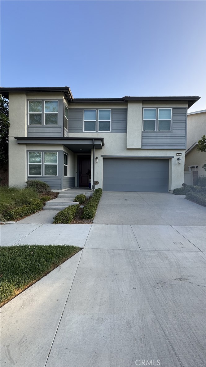 **Move-In Ready Model Home – Fully Furnished & Upgraded! Step into luxury with this stunning 5-bedroom, 3-bathroom that was a new builder close out model. Thoughtfully designed and fully furnished for immediate move-in. Located in a desirable neighborhood on a corner lot, this two-story residence showcases an open-concept layout with soaring ceilings and elegant finishes throughout. Enjoy designer-selected upgrades including premium flooring, custom window coverings, and stylish wall décor—all included. The heart of the home features a gourmet kitchen with upgraded quartz countertops, pendant lighting, and a spacious island perfect for entertaining. Double sliding doors open to a beautifully landscaped backyard and a California Room complete with outdoor furnishings for seamless indoor-outdoor living. Relax in the great room with a cozy fireplace and custom lighting, or retreat to one of the spacious bedrooms. All bathrooms are upgraded with quartz countertops, adding a touch of sophistication. The laundry room is fully equipped with upper and lower cabinetry, a large sink, and modern appliances. Additional highlights include: Open staircase with elegant railing, Washer, dryer, refrigerator, and television included, Prewired alarm system for added security. This home is a rare opportunity to own a professionally designed model with every detail curated for comfort and style. Solar panels are paid off. Lightly used as a seasonal vacation retreat, this home has been meticulously maintained and occupied only twice a year by the original owner - offering a like-new living experience. Don’t miss your chance to make it yours!